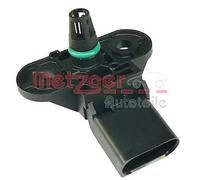 Sensor de presión de sobrealimentación MAP 0906120 METZGER para AUDI SEAT VW