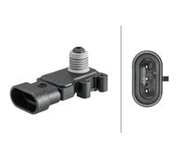 HELLA 6PP 358 152-141 Sensor, presión de sobrealimentación - 3polos - atornillado