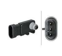 Sensor De Presión Del Colector De Admisión Hella 6pp 009 400-011