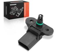 Sensor de presión del tubo de aspiración para A1 A2 A3 A4 A5 A6 A7 A8 Q3 Q5 Q7 Altea Ibiza Leon Mii Toledo Fabia Octavia Roomster Yeti Beetle Golf Jeta New Beetle Pasat Polo 2002 hasta la