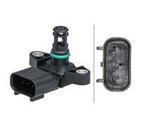 Sensor De Presión Del Tubo De Succión De 4 Pines HELLA Compatible Con FORD