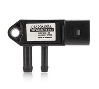 Sensor de Presión DPF, 076906051a Sensor de Presión Diferencial Diésel DPF Conector de 3 Pines Reemplazo para A3 S4 S6