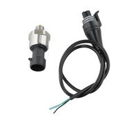 Sensor de presión industrial de acero inoxidable de 5 V, transmisor de presión con rosca NPT de 1/8 pulgadas para aplicaciones de combustible, aceite, aire y agua, presión de alta precisión (300 psi)