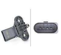 HELLA 6PP 009 400-261 Sensor, presión colector de admisión - 4polos