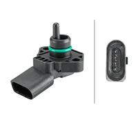 Sensor de presión MAP 6PP 358 152-151 HELLA para VW SEAT