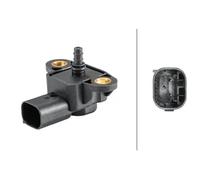 HELLA 6PP 358 152-281 Sensor, presión de sobrealimentación - 3polos - atornillado