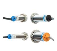 Sensor de proximidad capacitivo LJC 12 18 30 mm, distancia de detección: 2/5/10/20 mm, PNP/NPN, NO/NC, 1 unidad(LJC18A3-5,AC NC)