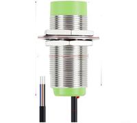 Sensor de proximidad capacitivo serie CR30 M30 con distancia de detección de 15 mm Soporta tipos de salida NPN PNP adecuados para sistemas de automatización y control (15DN2 NPN cerrado)