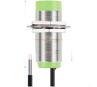 Sensor de proximidad capacitivo serie CR30 M30 con distancia de detección de 15 mm Soporta tipos de salida NPN PNP adecuados para sistemas de automatización y control (15AC cerrado)