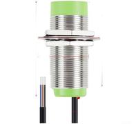 Sensor de proximidad capacitivo serie CR30 M30 con distancia de detección de 15 mm Soporta tipos de salida NPN PNP adecuados para sistemas de automatización y control (15DN NPN abierto)