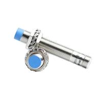 Sensor de proximidad de inductancia M12 NPN PNP DC10-30V, 4 pines, interruptores de aproximación metálicos LJ12A3, 1 unidad(LJ12A3-2(2mm),NPN NC (N2-T))