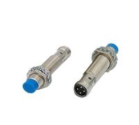 Sensor de proximidad enchufable M18, interruptor de aproximación inductivo metálico con 4 núcleos, distancia de detección de enchufe de aire de 5 mm y 8 mm, PNP/NPN, NA/NC.(Distance 8mm,NO_NPN)