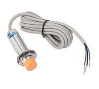 Sensor de Proximidad Inductivo, 10mm Distancia 3 Hilos PNP Normalmente Abierto, Detector de Proximidad Industrial, for Automatización Fabricación Seguridad Robótica Empaquetado