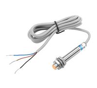 Sensor de Proximidad Inductivo LJ8A3-1-Z/BY, NC, 1mm Detección, DC12-24V/AC110-220V, Latón Niquelado, 27g, para Control Automático Industrial