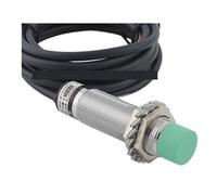 Sensor de proximidad inductivo metálico LJA18M-20N1 M18, 6-36 V CC, 3 cables, NPN, NA, Sn-20 mm, ajustable, 300 mA, 24, 12, 2 unidades(METAL SHELL)