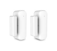 Sensor de Puerta Inteligente de 2 Pares, Alarma de Sensor de Puerta de Ventana WiFi, Sensor de Contacto para Seguridad en el Hogar, DomóTica