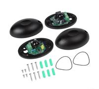 Sensor de puerta, par automatizado detector infrarrojo seguro 12-24V, sensor de seguridad infrarrojo para el sistema de seguridad automático de la puerta