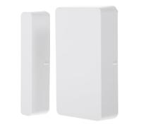 Sensor de Puerta Wifi 2.4ghz Alarma y Control por Voz Inteligente | Abs Blanco, Instalación Adhesiva Imán, Visualización de Energía y Consulta