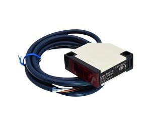 Sensor de reflexión difusa E3JK, CA y CC, distancia de detección universal de 30 cm, interruptor óptico de difusión infrarroja.(DC 10-30V NO or NC)