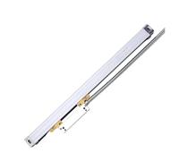 Sensor de regla de rejilla con codificador lineal for torno pequeño y delgado KA500, 1 µm, 70, 120, 170, 220, 270, 320, 370, 420 mm, DRO delgado, escala lineal de 18 x 20 mm(1um-420mm)