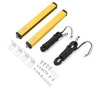 Sensor de rejilla de luz de seguridad, BEM0640-30NB Cortina de luz de seguridad Sensor de cortina de luz Interruptor de seguridad de rejilla de luz de seguridad 24VDC