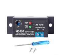 Sensor de relé de interruptor de detección de corriente CA M3050 M3056 con tiempo de respuesta, pantalla LED y resistencia para sistema eléctrico para monitoreo (M3056)