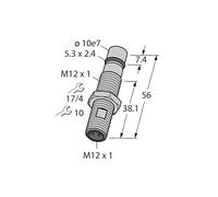 Sensor de sonda detección capacitiva inductiva BID1.5-G120KK-AP6-H1141 Interruptor proximidad