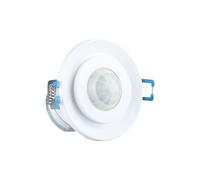 Sensor de Techo PIR con Cabezal móvil, detección de Movimiento, Ajuste de ángulo, Ideal para Sistemas de iluminación y automatización del hogar.