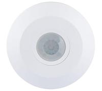 Sensor De Techo PIR Plano, Blanco - 5086