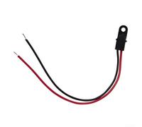 Sensor de temperatura 297018400 compatible con para electrolux refrigerador repuesto impermeable sonda para refrigeradores negro