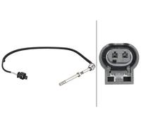 Sensor de temperatura de gases de escape 6PT 010 376-121 HELLA para SMART
