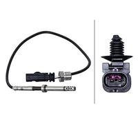 HELLA 6PT 010 376-391 Sensor, temp. gas escape - 2polos - atornillado
