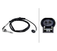 Sensor de temperatura de gases de escape 6PT 010 376-491 HELLA para CHRYSLER