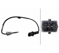 HELLA 6PT 010 376-631 Sensor, temp. gas escape - 2polos - atornillado