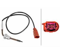 Sensor de temperatura de gases de escape 6PT 010 376-861 HELLA para AUDI A8 D4