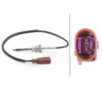 Sensor de temperatura de gases de escape 6PT 014 494-111 HELLA para AUDI A8 D4