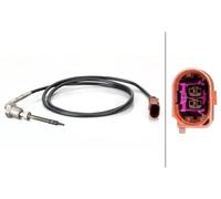 Sensor de temperatura de gases de escape 6PT 014 494-531 HELLA para VW AUDI