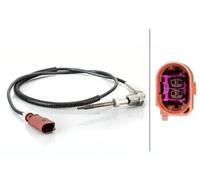 Sensor de temperatura de gases de escape 6PT 014 494-631 HELLA para VW