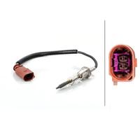 Sensor de temperatura de gases de escape 6PT 014 494-721 HELLA para AUDI A4 B8