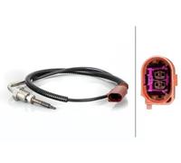 Sensor de temperatura de gases de escape 6PT 014 494-781 HELLA para VW