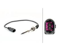 Sensor de temperatura de gases de escape 6PT 014 494-831 HELLA para AUDI VW
