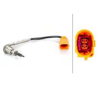 HELLA 6PT 014 494-851 Sensor, temp. gas escape - 2polos - atornillado - Cable: 130mm