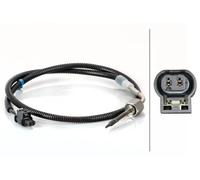 Sensor de temperatura de gases de escape 6PT 014 494-891 HELLA