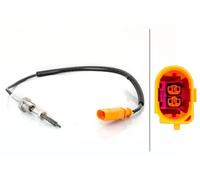Sensor de temperatura de gases de escape 6PT 014 495-001 HELLA para VW