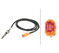 HELLA Sensor, temperatura gas de escape para VOLKSWAGEN: Amarok (Ref: 6PT 358 181-021)