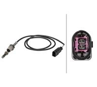 Sensor de temperatura de gases de escape 6PT 358 181-281 HELLA para VW AUDI