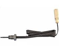 Sensor de temperatura de gases de escape con filtro de partículas en forma de d