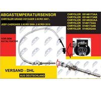 Sensor De Temperatura De Gases De Escape NTY Chrysler Grand Voyager 2.8CRD 2007-