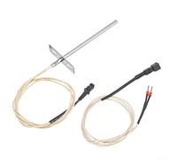 Sensor de temperatura de parrilla de pellets de acero inoxidable con rango de -30 °C a 450 °C, sonda PT100, para accesorios de barbacoa