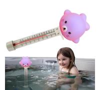Sensor de temperatura de piscina flotante, sensor de temperatura del agua, accesorios fáciles de leer ducha lago exterior